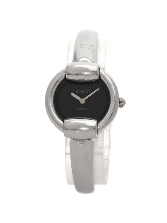 Gucci Jewelry - Gucci Round Face Bangle Watch SS
